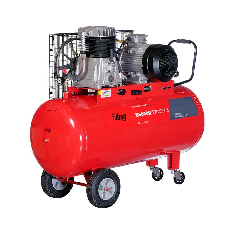 Ременной одноступенчатый компрессор Fubag B6800B/270 CT7.5