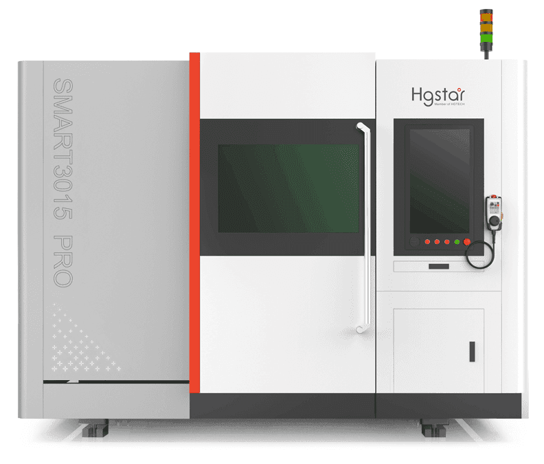 Лазерный станок HGTECH SMART3015PRO 12 кВт с защитной кабиной и сменным столом для резки листов металла — фото 5