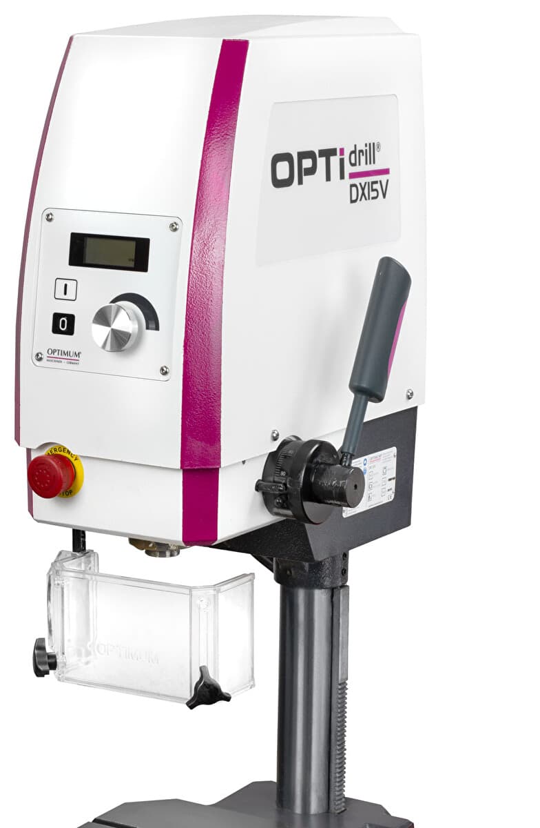 Настольный вертикально-сверлильный станок Optimum OPTIdrill DX 15V · арт. 3020155 — фото 4