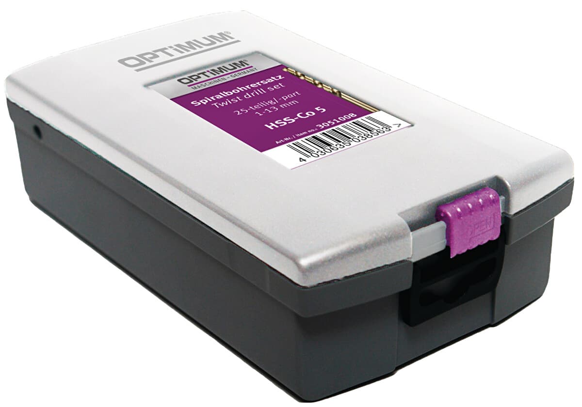Набор спиральных свёрл Optimum 6-10 мм (41 шт.) · арт. 3201021 — фото 3