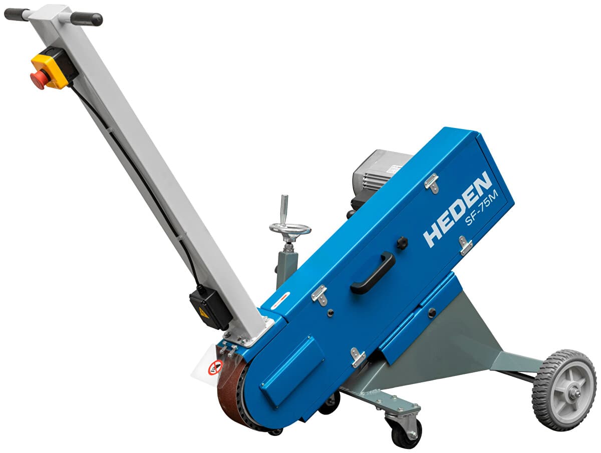 Мобильный ленточный шлифовальный станок Heden SF-75M