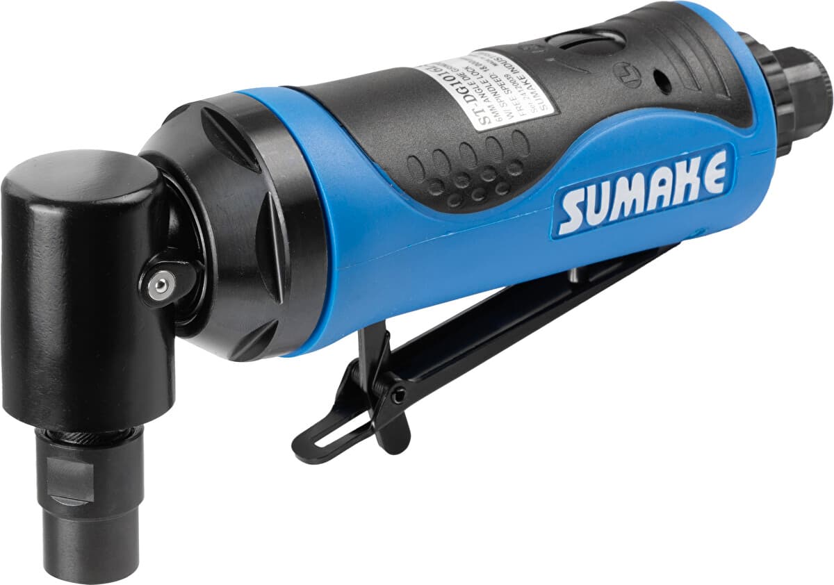 Угловая пневмошлифовальная цанговая машина Sumake ST-DG1016L-S