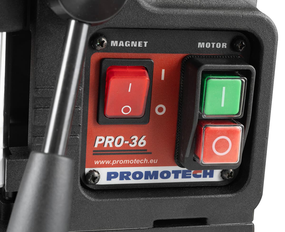 Машина сверлильная на электромагнитном основании Promotech PRO-36 · арт. WRT-0440-10-20-00-4 — фото 3