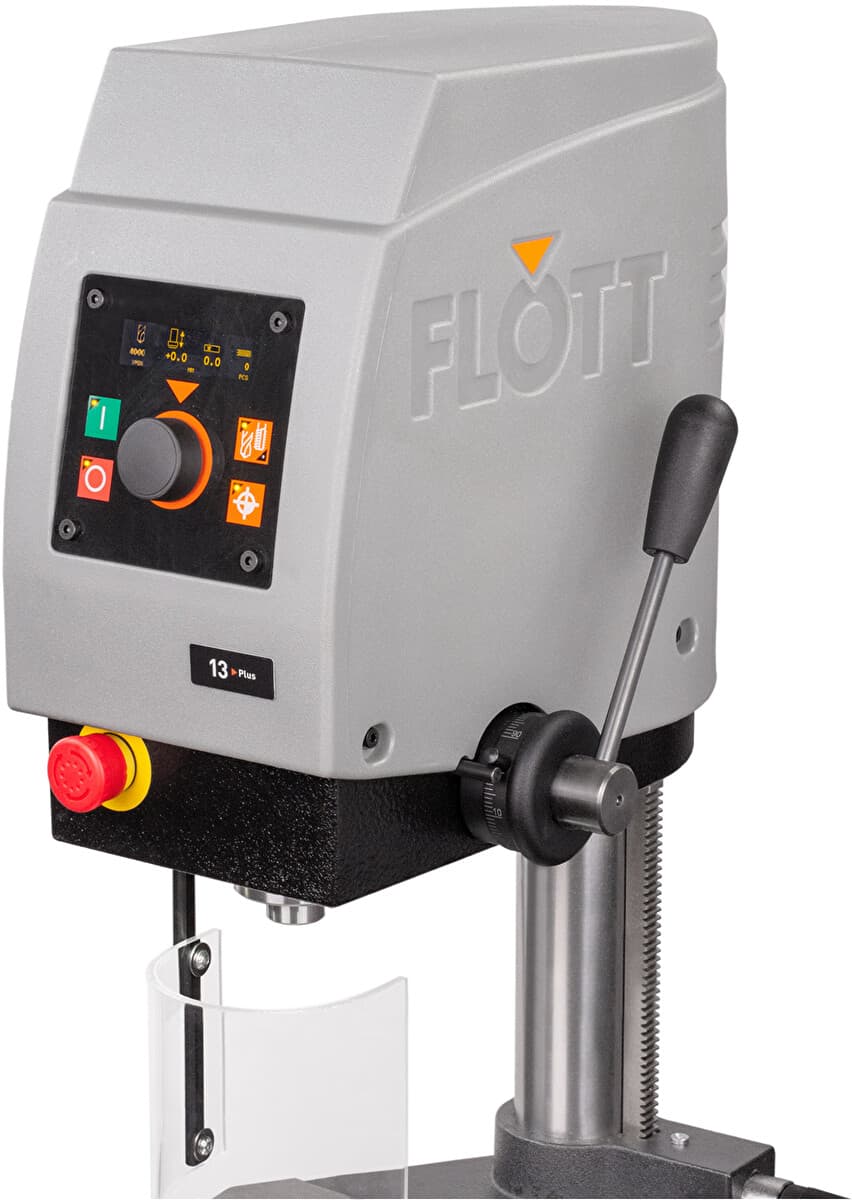 Сверлильно-резьбонарезной станок Flott TB 13 Plus, B16 · арт. 212500 — фото 4