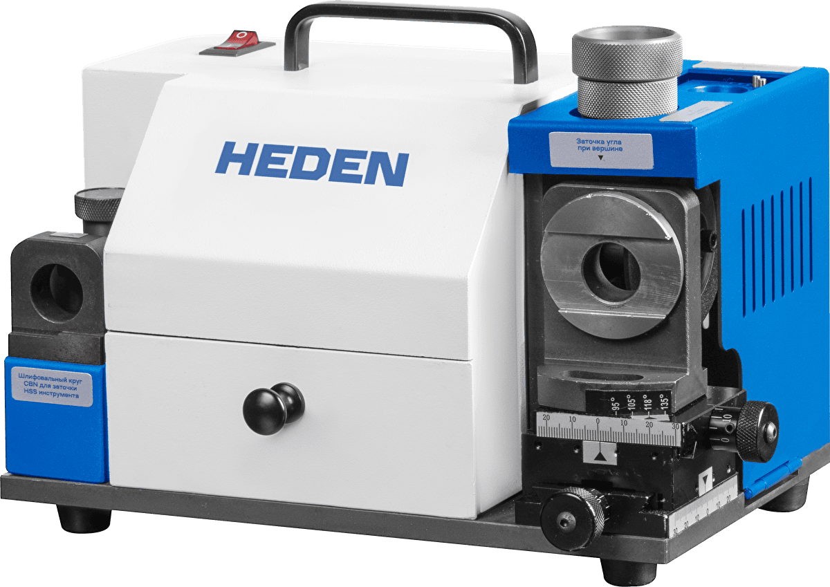 Станок заточной для ступенчатых сверл под резьбу Heden DG-14P, Ø4-14 мм, арт. 205.005 · арт. 205.005 — фото 1