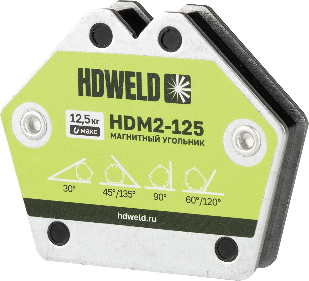 Угольник магнитный HDWeld HDM2-125, комплект из 2 шт. — фото 4