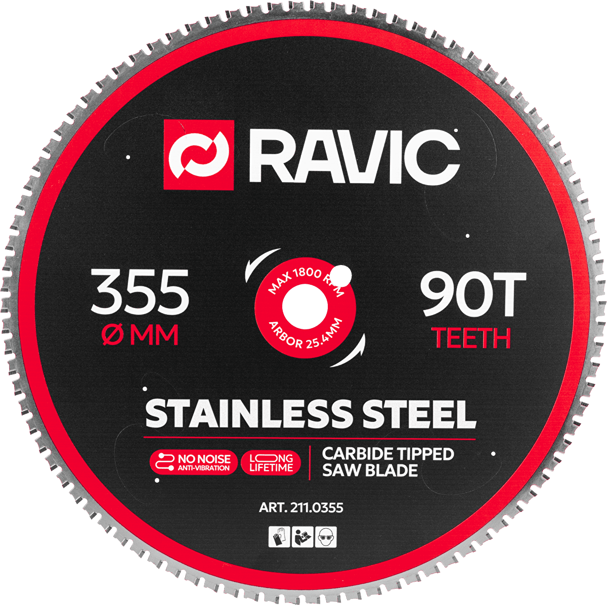 Пильные диски Ravic по нержавеющей стали