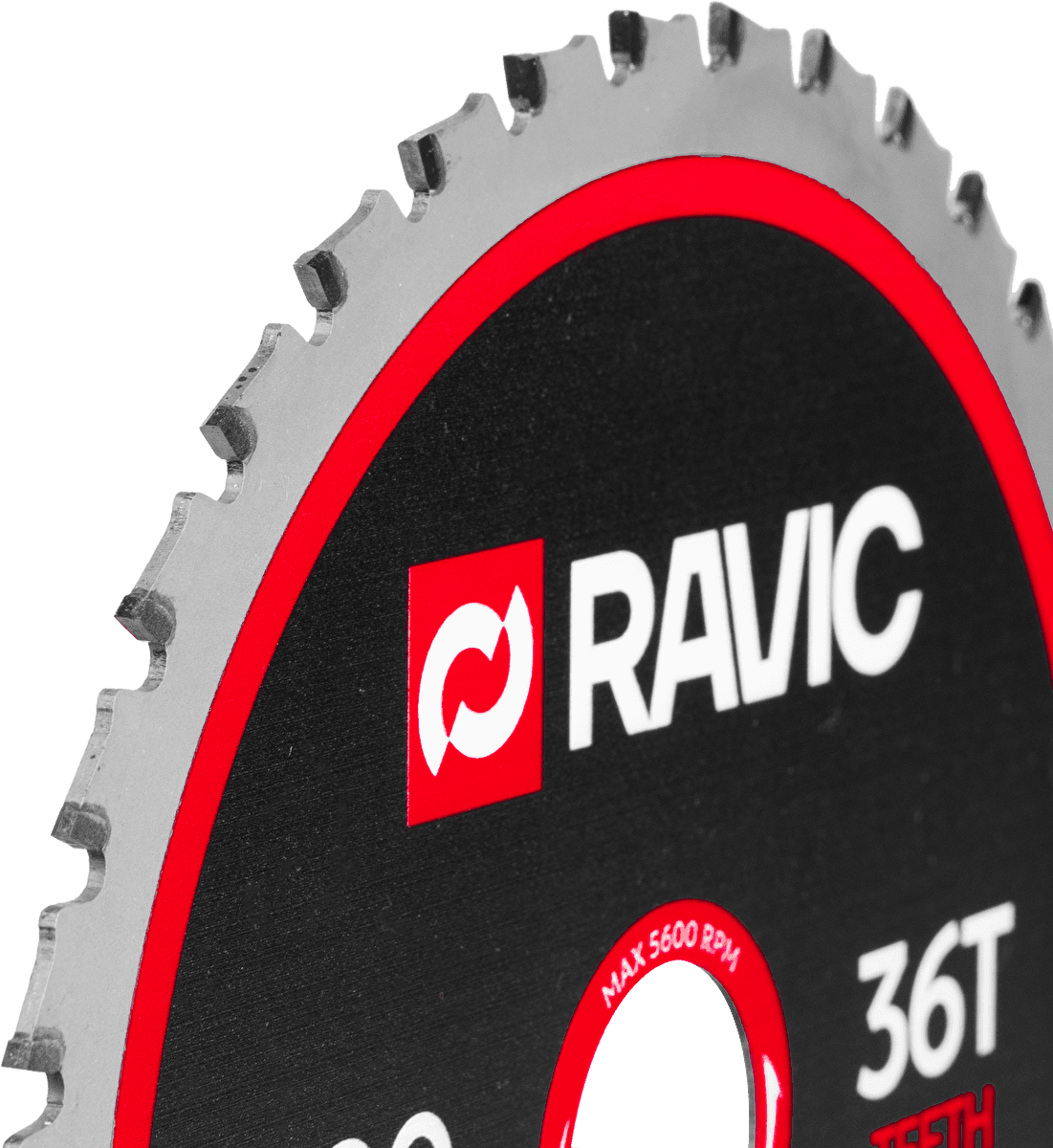 Диск пильный по стали Ravic 180х1,8/1,4х30 мм, Z=36, арт. 210.0180 — фото 3