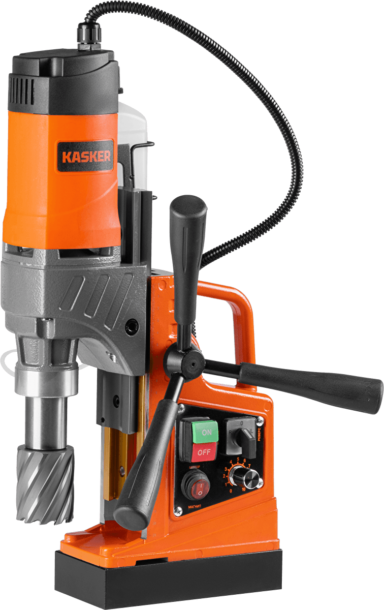 Машина сверлильная на электромагнитном основании Kasker KMD-40RE, арт. 42.0006 · арт. 42.0006 — фото 2