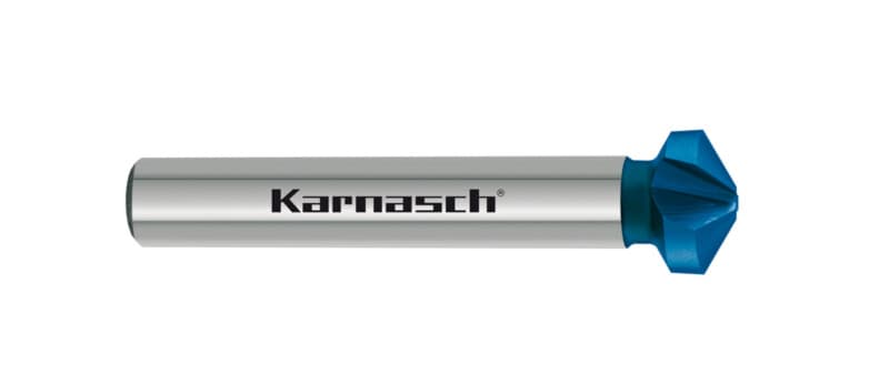 Коническая зенковка 120° из стали HSS-XE с покрытием BLUE-TEC, форма C