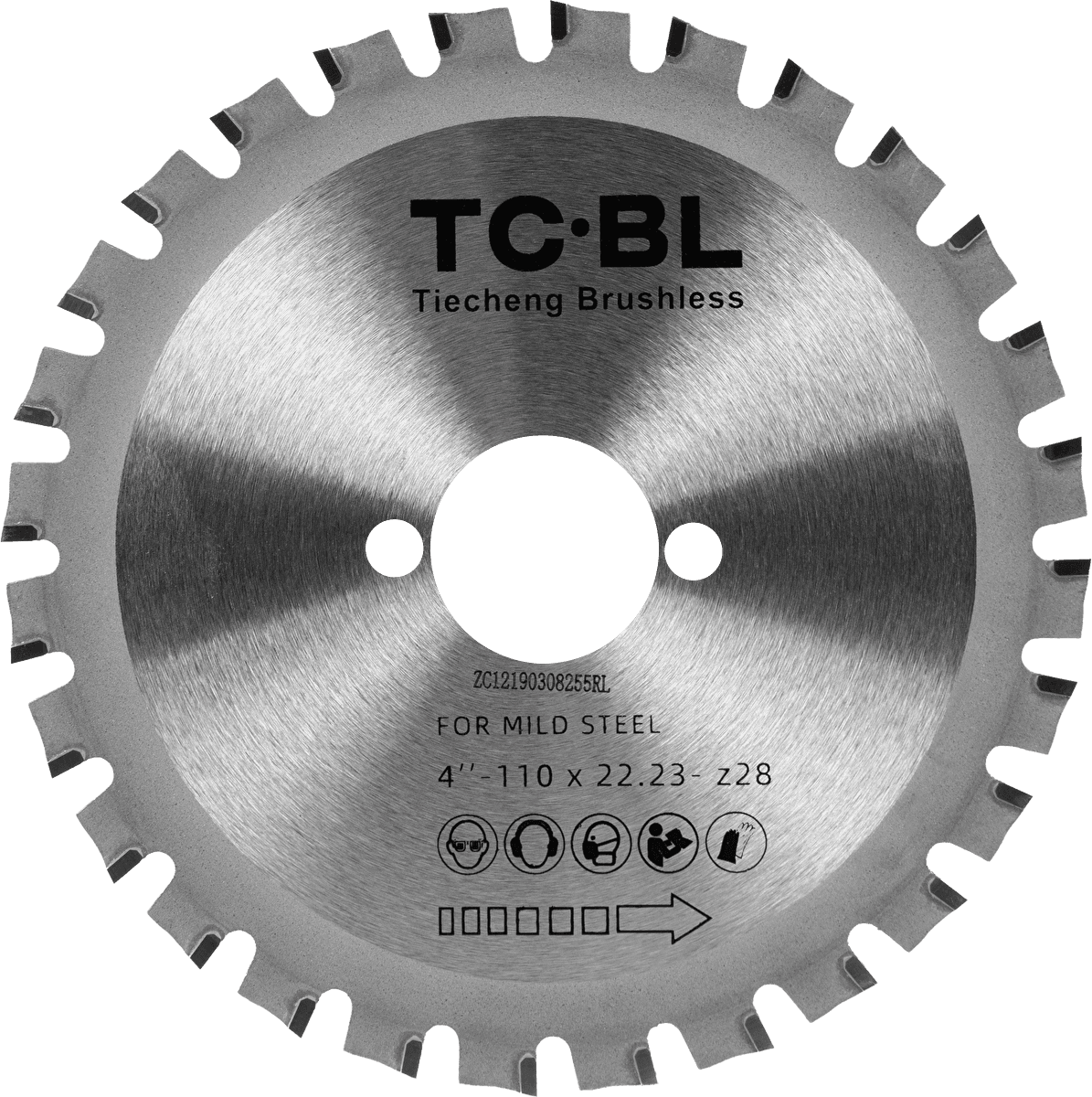 Диск пильный для резки арматуры к TC-BL AC/DC1030, 110 мм, Z=28