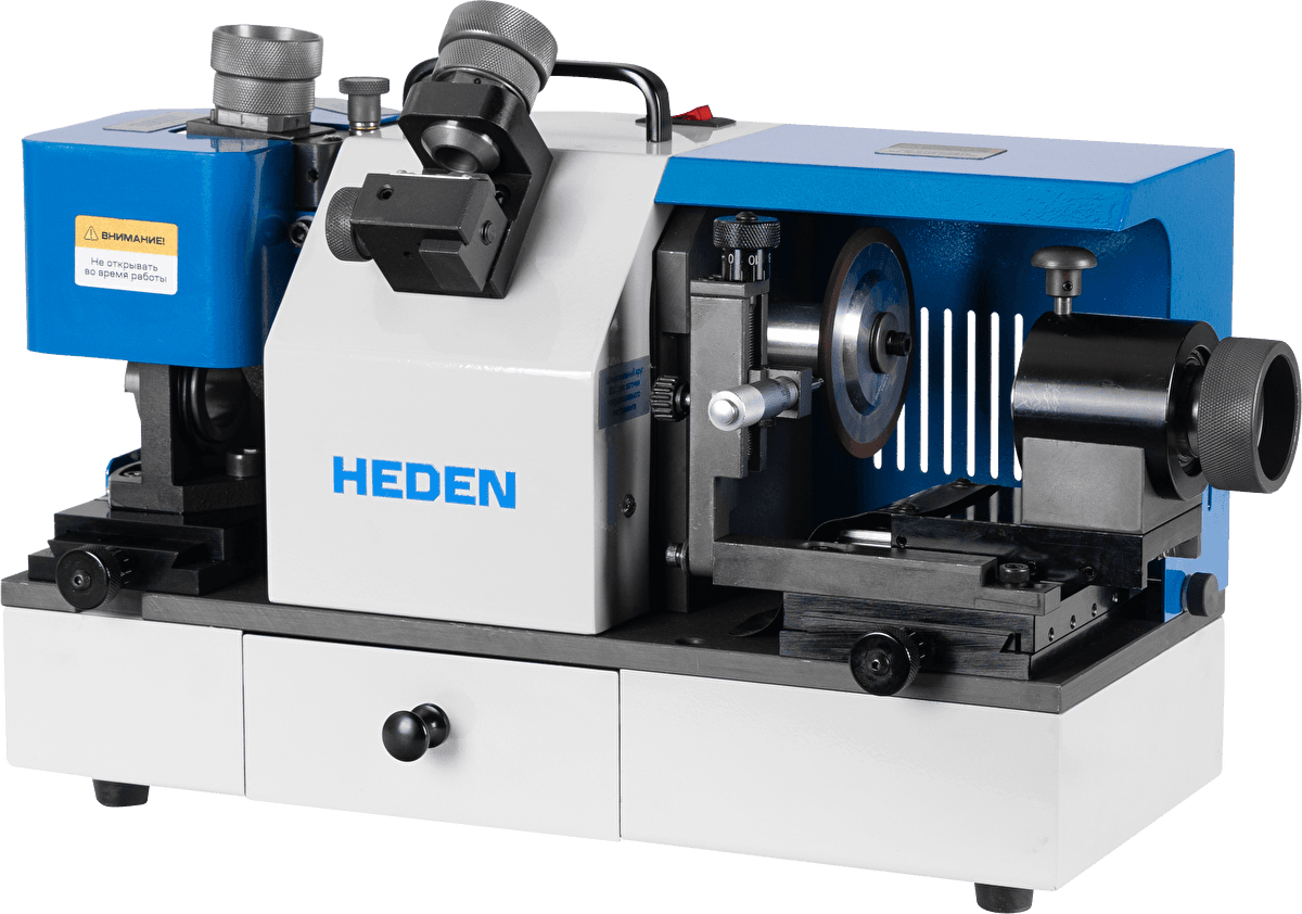 Станок заточной для концевых фрез Heden DGM-14E, Ø4-14 мм, арт. 205.037