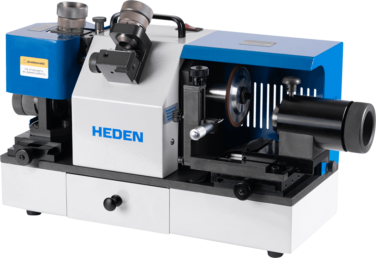 Станок заточной для концевых фрез Heden DGM-20E, Ø4-20 мм, арт. 205.038