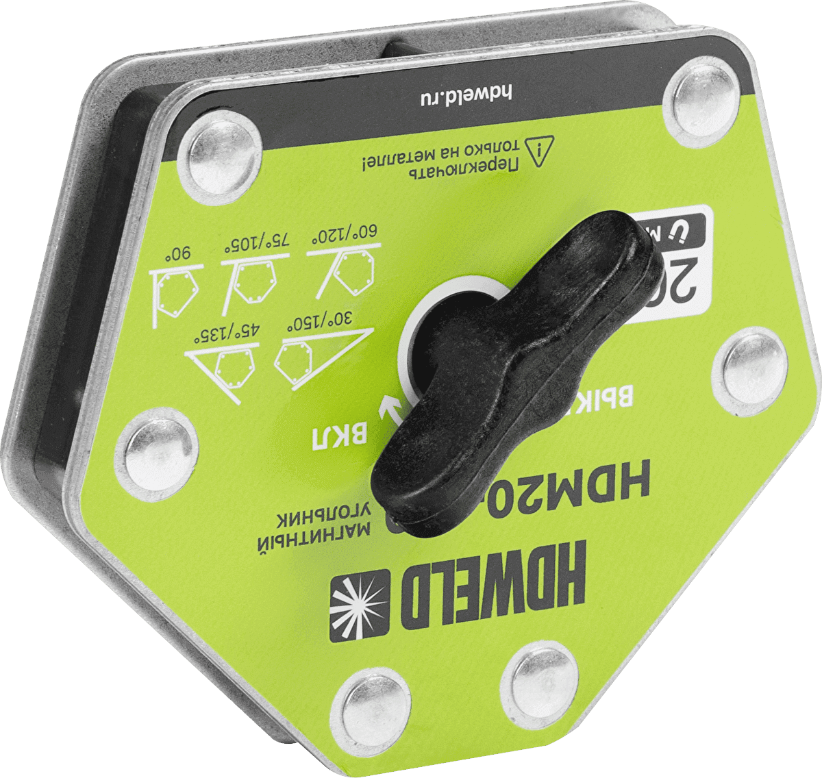 Угольник магнитный отключаемый HDWeld HDM20-150 — фото 5