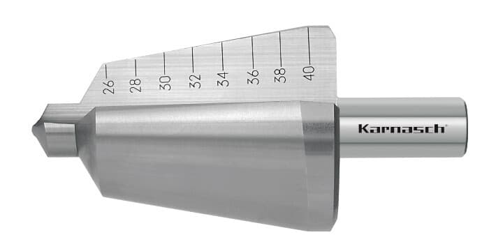 Коническое сверло Ø 26-40 мм, HSS-XE, Karnasch, арт. 21.3018 · арт. 21.3018 — фото 4