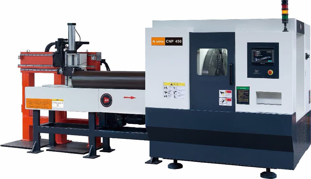Машина CNP-320 для автоматической резки и снятия фаски с труб