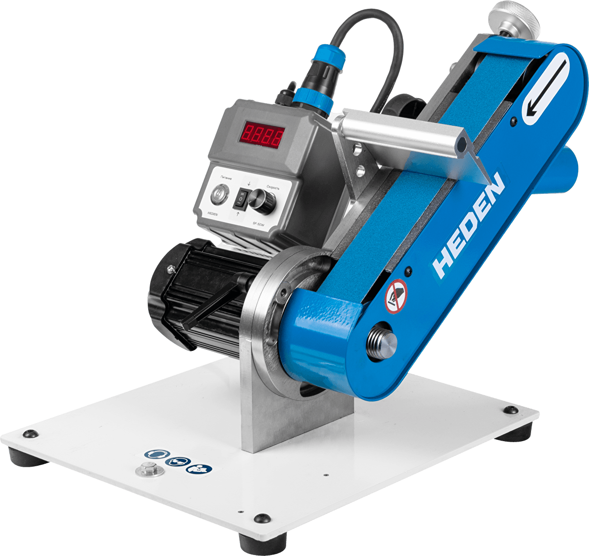 Станок шлифовальный ленточный Heden SF-50W, 230 В, арт. 210.018