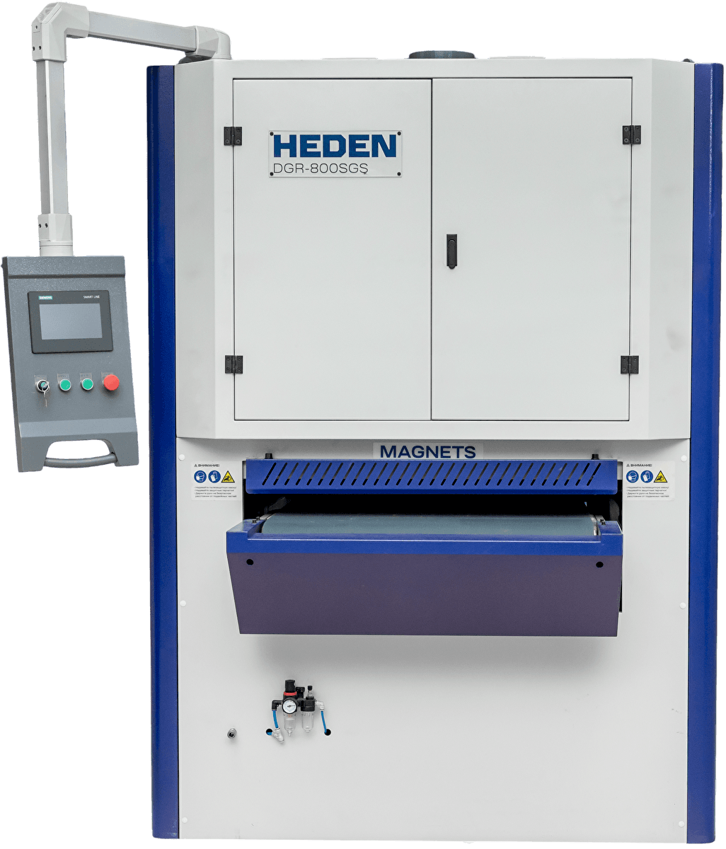 Станок шлифовально-зачистной Heden DGR-800SGS-M · арт. DGR-800SGS-M — фото 2