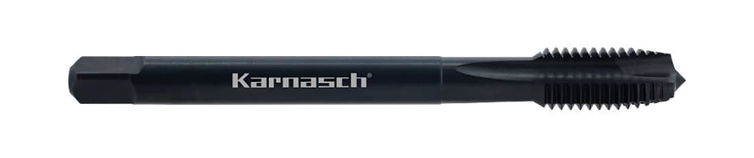 Метчик машинный Karnasch М3х0,5, HSSE-V3/парооксидирование, DIN 371, для сквозных отверстий, арт. 20.2020.03 — фото 4
