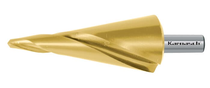 Коническое сверло Ø 5-31 мм, HSS-XE с покрытием TiN-GOLD, Karnasch, арт. 20.1473 · арт. 20.1473 — фото 4