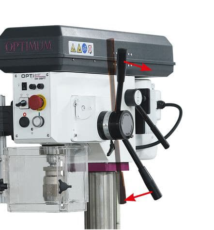 Вертикально-сверлильный станок Optimum OPTIdrill DH 24FT · арт. 3020244 — фото 2