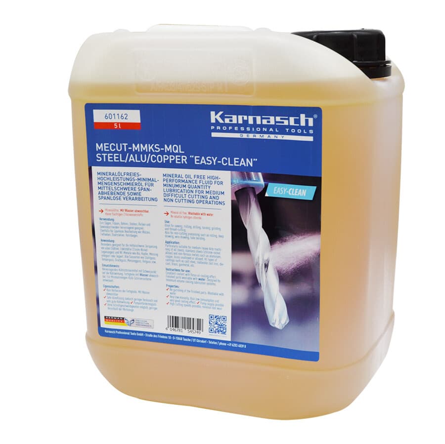Смазочно-охлаждающая жидкость Karnasch MECUT-MMKS-MQL Easy-Clean, 5 л, арт. 60.1162