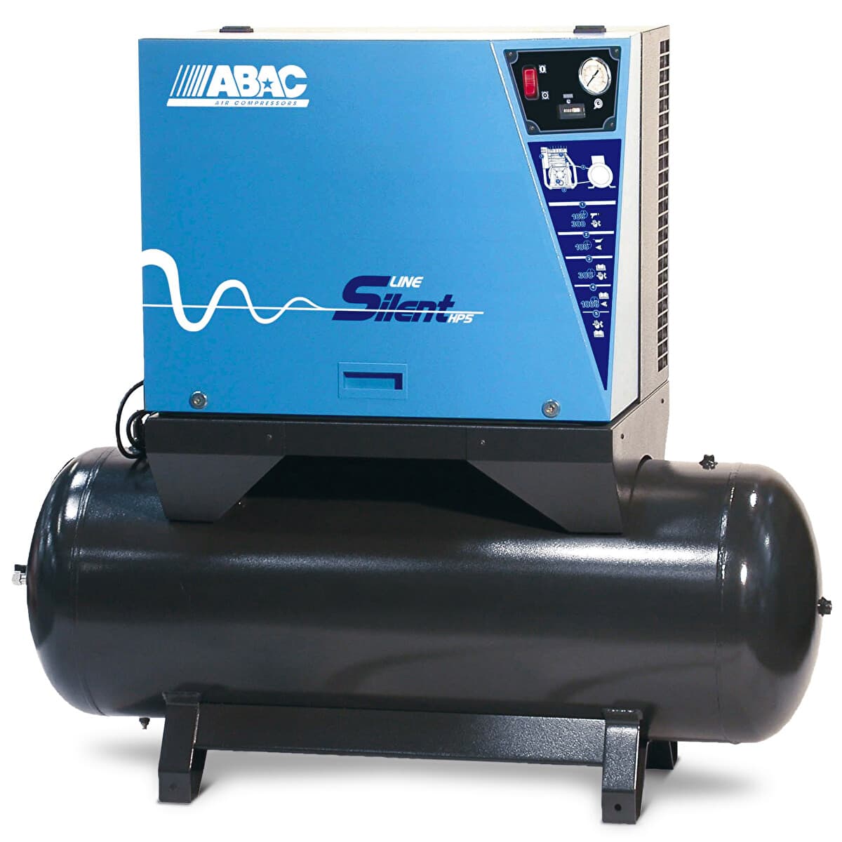 Сверхтихий компрессор ABAC Silent B7000/LN/500/10