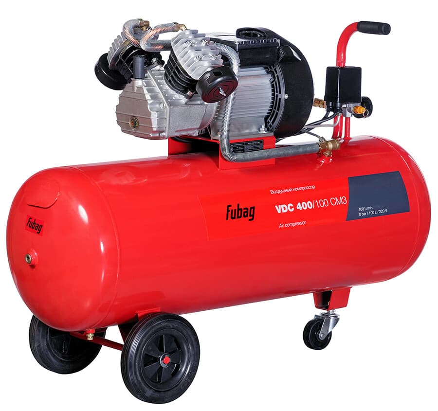 Поршневой масляный компрессор Fubag VDC 400/100 CM3