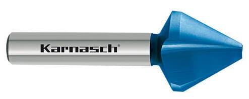 Коническая зенковка 60° DIN 334 из стали HSS-XE с покрытием BLUE-TEC, форма C