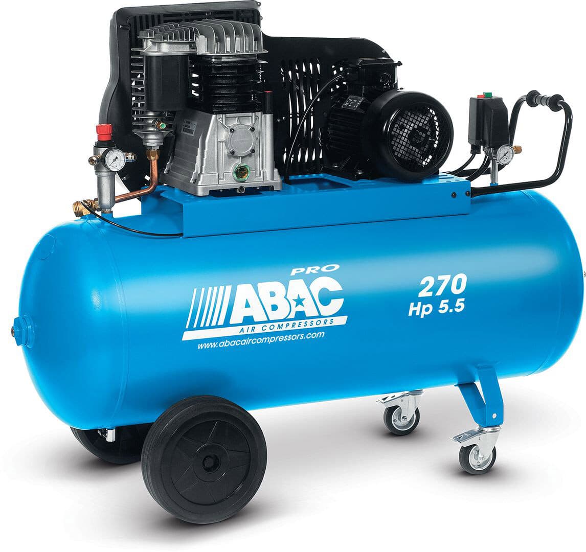 Ременной двухступенчатый масляный компрессор ABAC  B5900B 270 CT 5,5