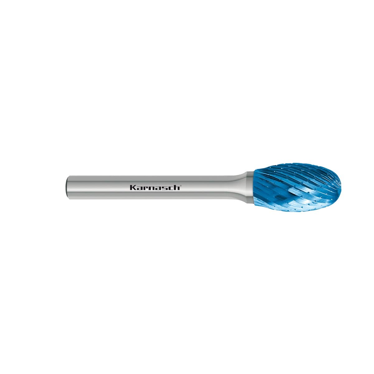 Борфреза твердосплавная форма E, 3×6×3×38 мм, насечка HP-1, с покрытием Blue-Tec, арт. 11.5047-010 — фото 1