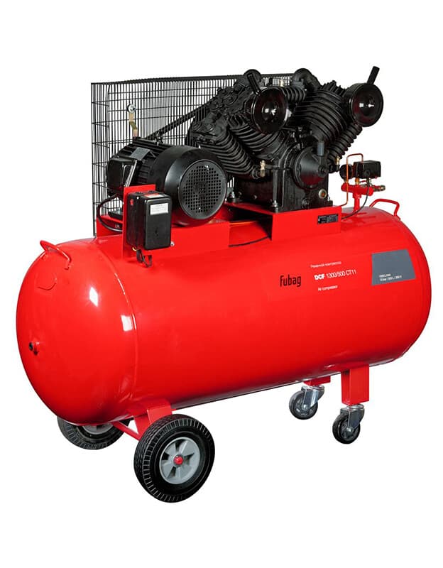 Ременной двухступенчатый компрессор Fubag DCF-1300/500 CT11