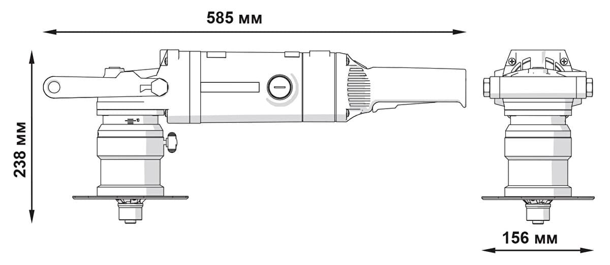 Ручной электрический фаскосниматель Promotech ВМ-18 (ВМ-18) · арт. UKS-0670-10-20-00-0 — фото 6