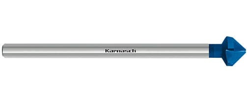 Коническая зенковка 90° DIN 335 из стали HSS-XE с покрытием BLUE-TEC, форма C, сверхдлинный хвостовик