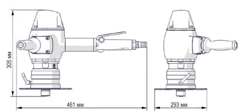 Ручной пневматический фаскосниматель Promotech BM-18A (ВМ-18А) · арт. UKS-0640-10-00-00-0 — фото 6
