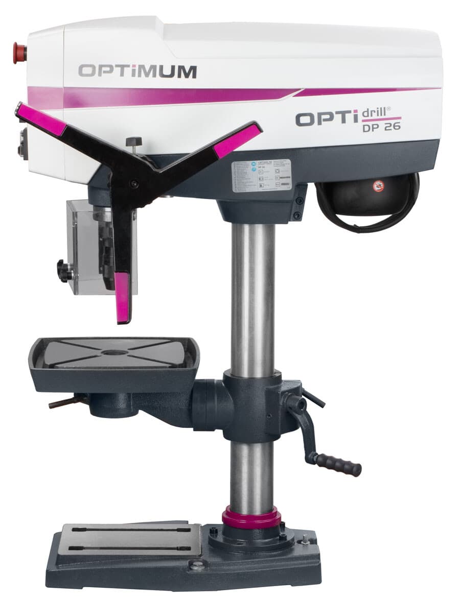 Вертикально-сверлильный станок Optimum OPTIdrill DP 26-T (230 В) · арт. 3020620T — фото 3