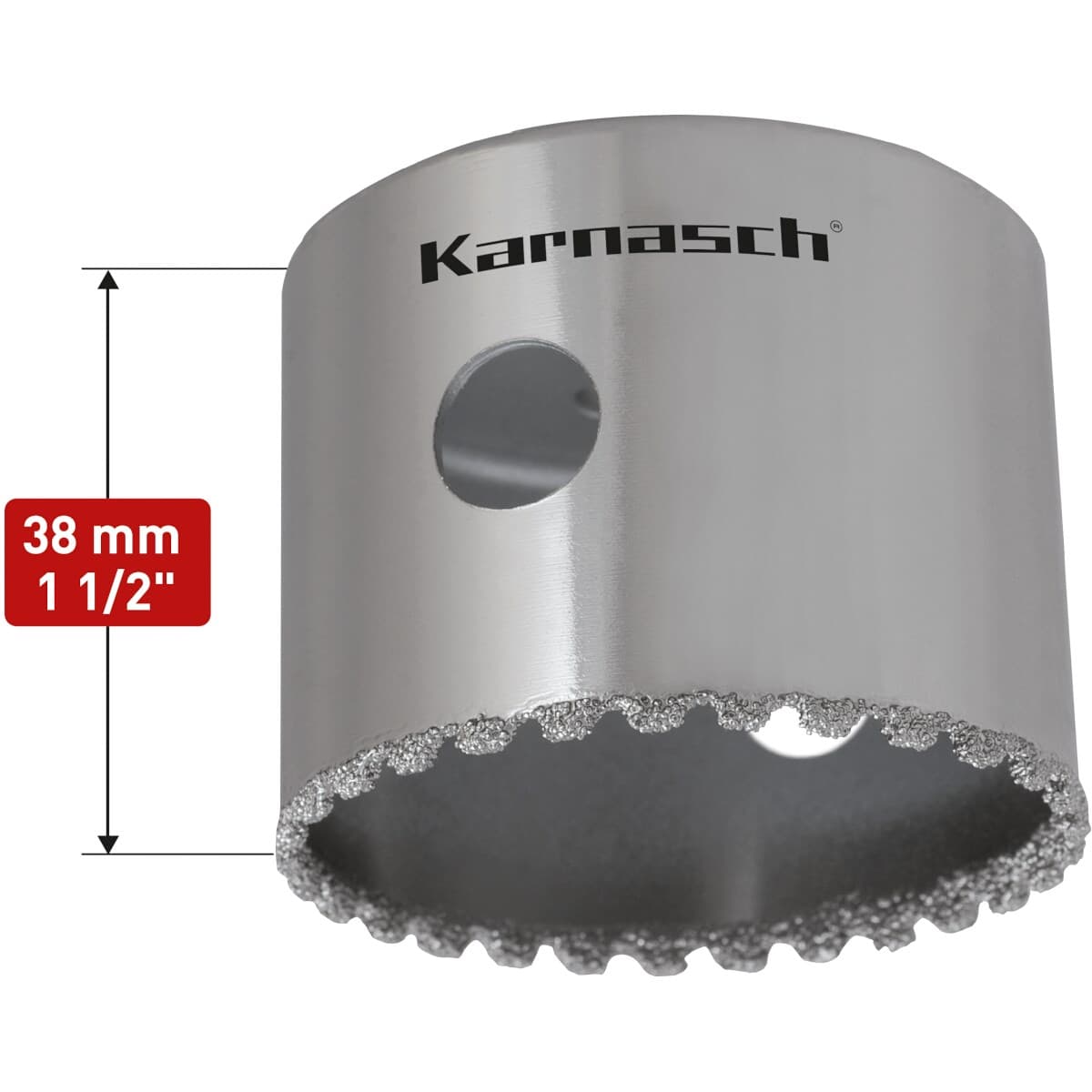 Коронка алмазная DIAMOND-GRIT по стеклу и керамике, Ø16х38 мм, арт. 21.1500-016 — фото 2