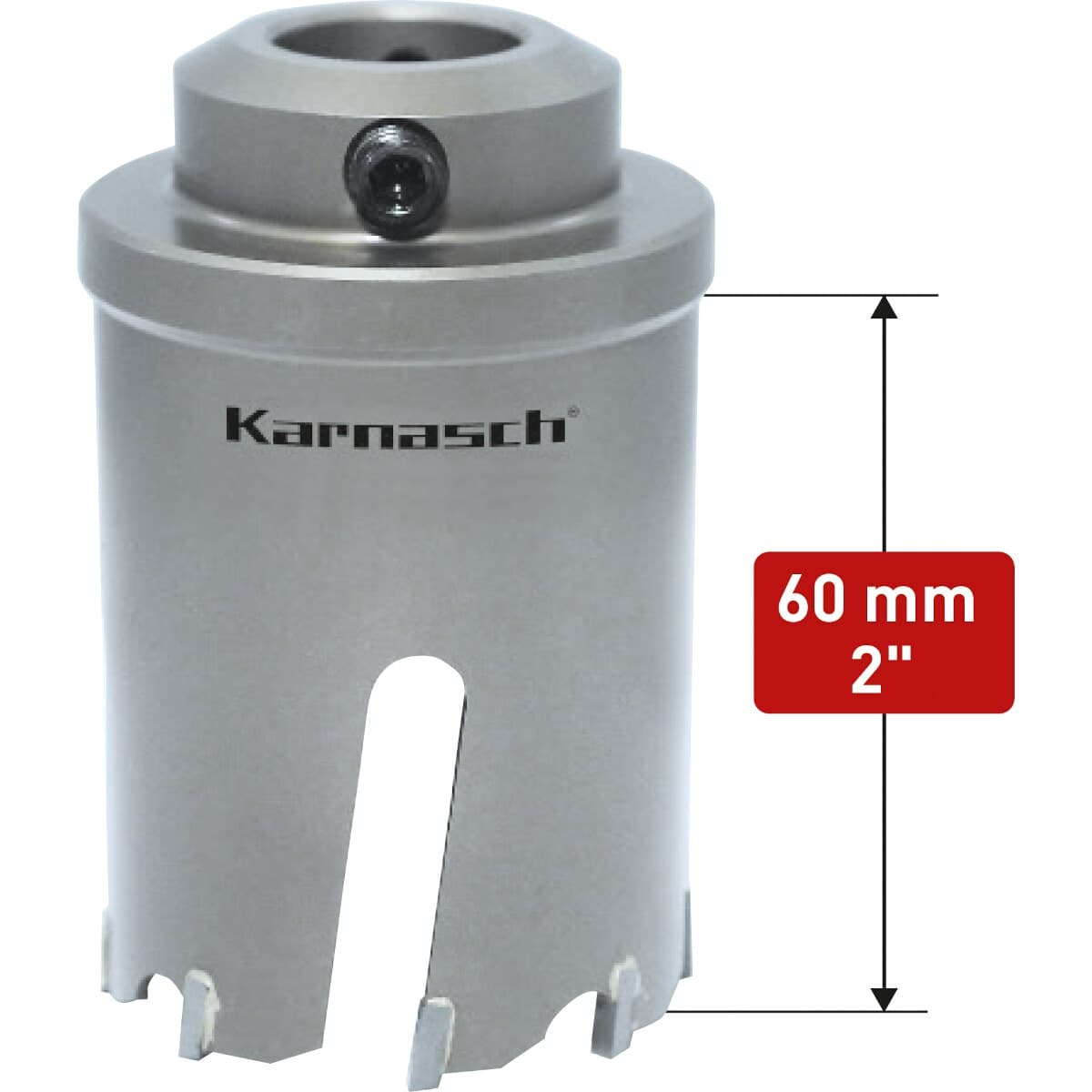 Твердосплавная коронка POWER-MAX 60 ALLROUND, Ø25х60 мм, арт. 20.1121A-025 — фото 2