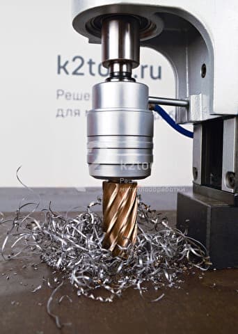 Корончатые сверла Karnasch GOLD-LINE 30 мм, хвостовик Weldon 19+Nitto, артикул 20.1610 - арт. 20.1610-005 — фото 4