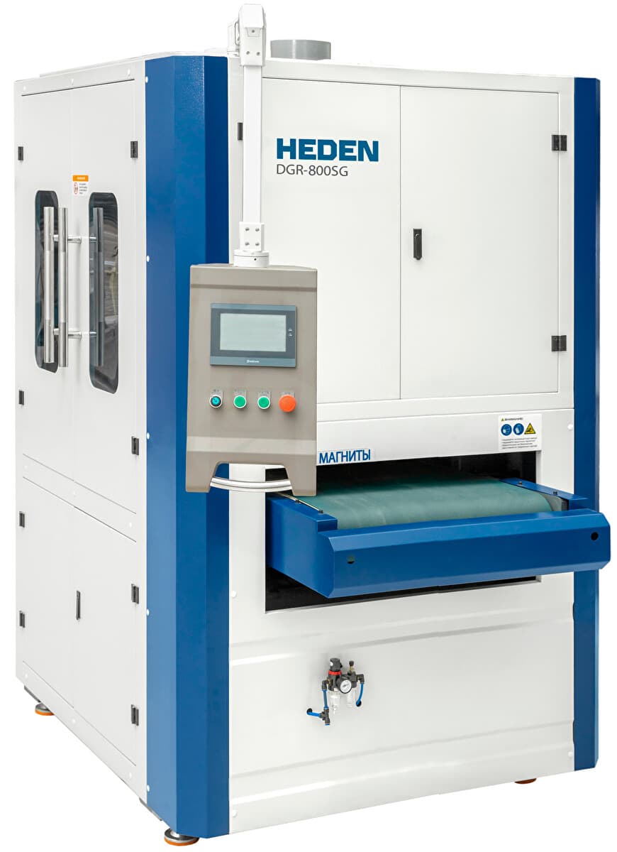 Шлифовально-зачистной станок Heden DGR-800CSG · арт. DGR-800CSG — фото 1