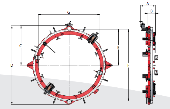 Разъёмный труборез G.B.C. HyperCutter HC60-72 · арт. 02-150-400-60072 — фото 6