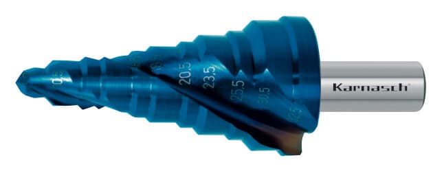 Ступенчатое сверло Ø 7-32,5, HSS-XE с покрытием BLUE-DUR, Karnasch, арт. 20.1471 · арт. 20.1471 — фото 4