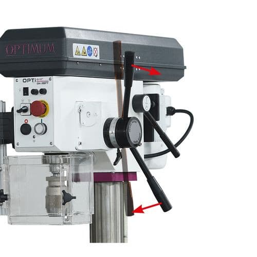 Вертикально-сверлильный станок Optimum OPTIdrill DH 28FS · арт. 3020284 — фото 4