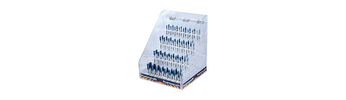 Набор борфрез с покрытием Blue-Tec из 64 шт., Karnasch, арт. 11.4855 · арт. 11.4855 — фото 1