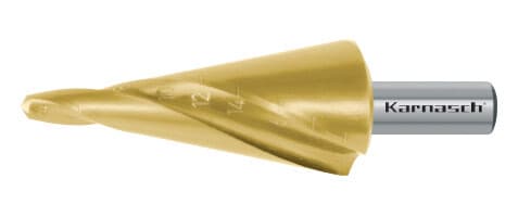 Коническое сверло Ø 4-20 мм, HSS-XE с покрытием TiN-GOLD, Karnasch, арт. 20.1472 · арт. 20.1472 — фото 4