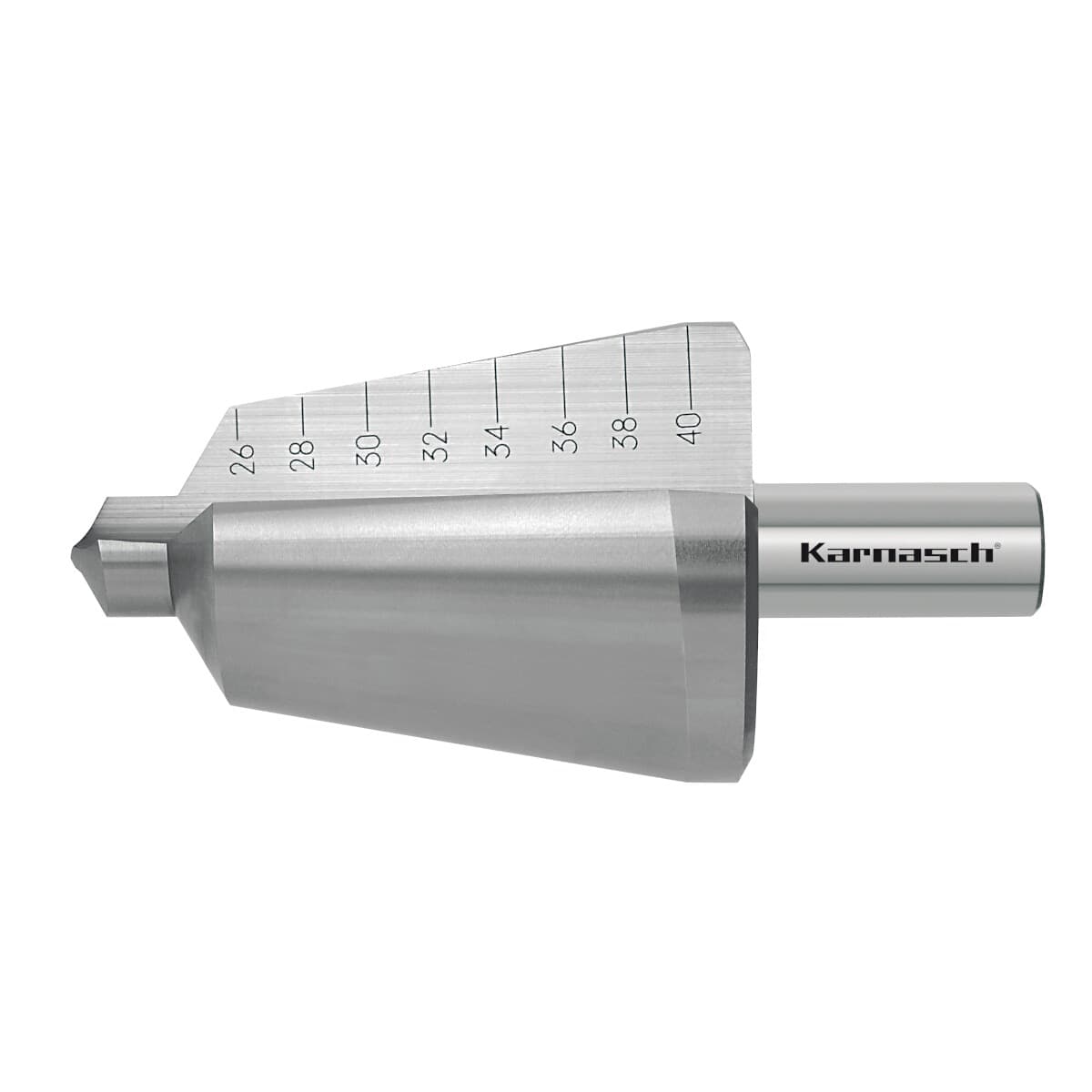 Коническое сверло Ø 26-40 мм, HSS-XE, Karnasch, арт. 21.3018