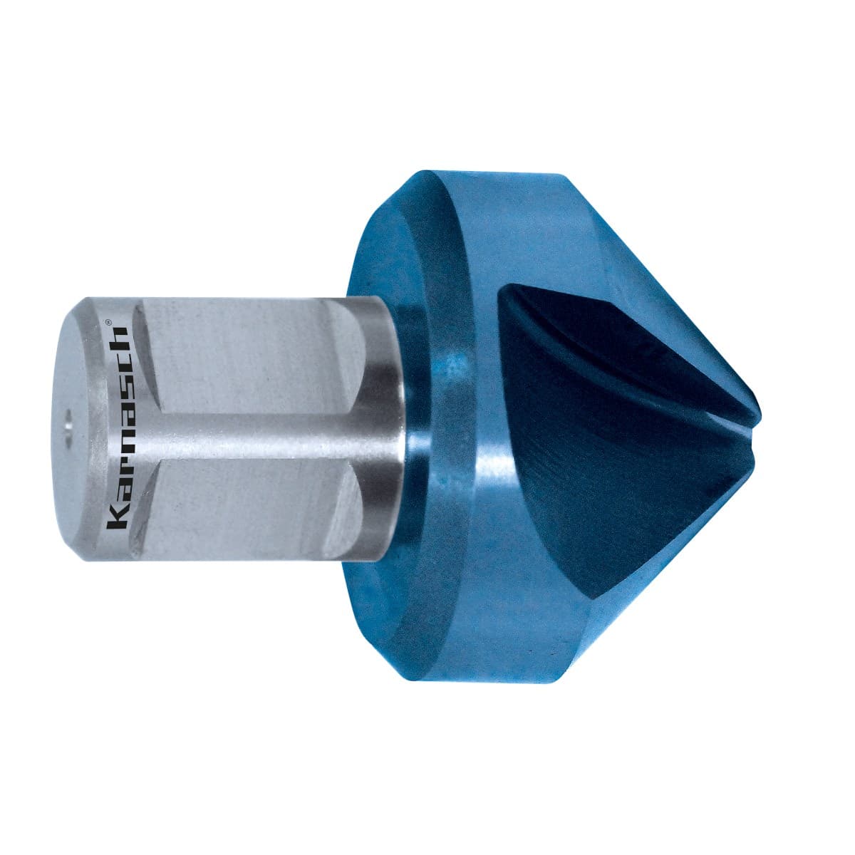 Зенковка HSS-XE с покрытием Blue-Tec, 90°, Ø 25 мм, Weldon 19