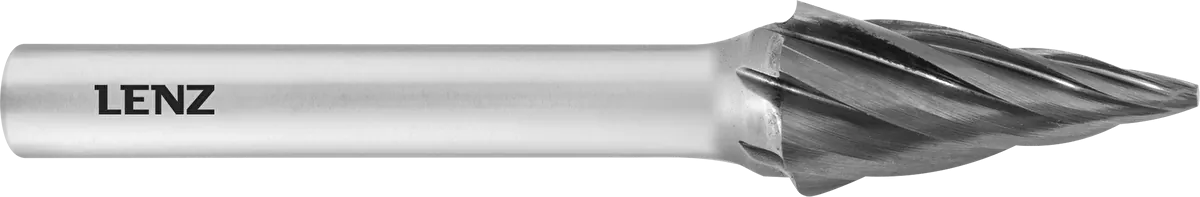 Борфреза твердосплавная форма M, конус, 10х20х6х65 мм, арт. LZBM 040 N7