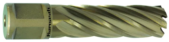 Корончатые сверла Karnasch GOLD-LINE 55 мм, хвостовик Weldon 19+Nitto, артикул 20.1270N