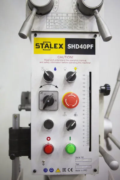 Вертикально-сверлильный станок Stalex SHD-40PF PRO